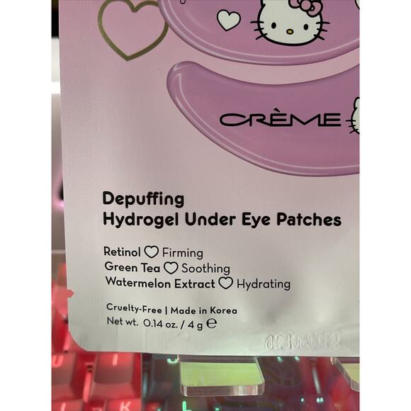 The Creme Shop x Sanrio Hello Kitty Twinkle Eyes Depuffing Under Eye Patches - Picture 16 of 16